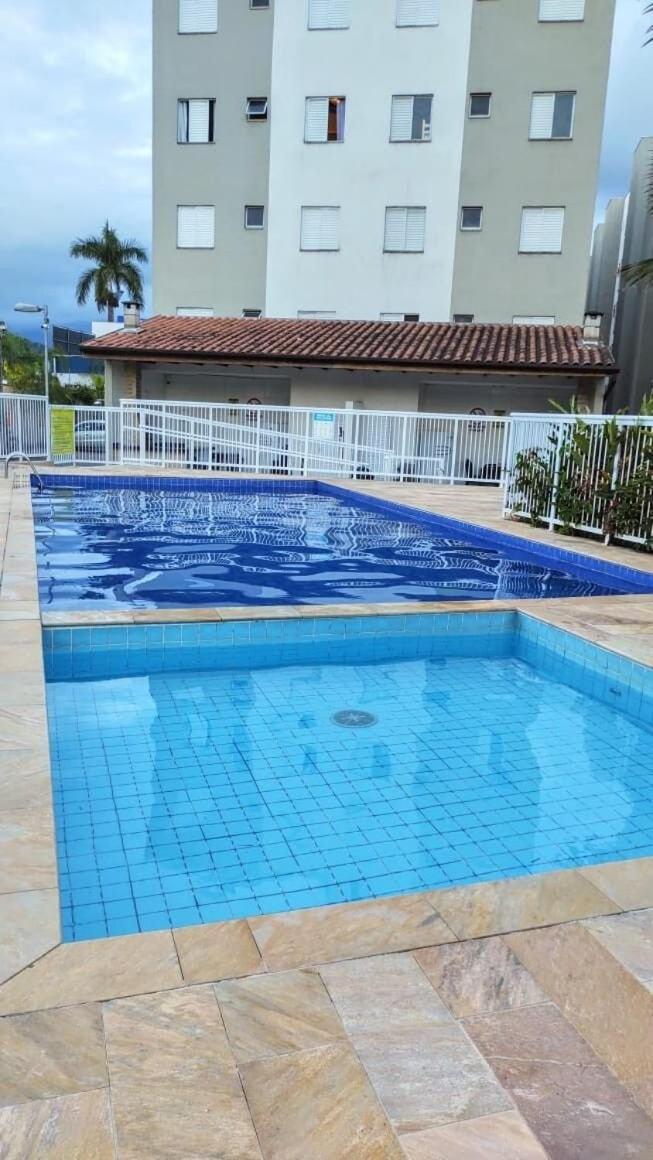 Apartamento Com Piscina Churrasqueira Em Ubatuba公寓 外观 照片