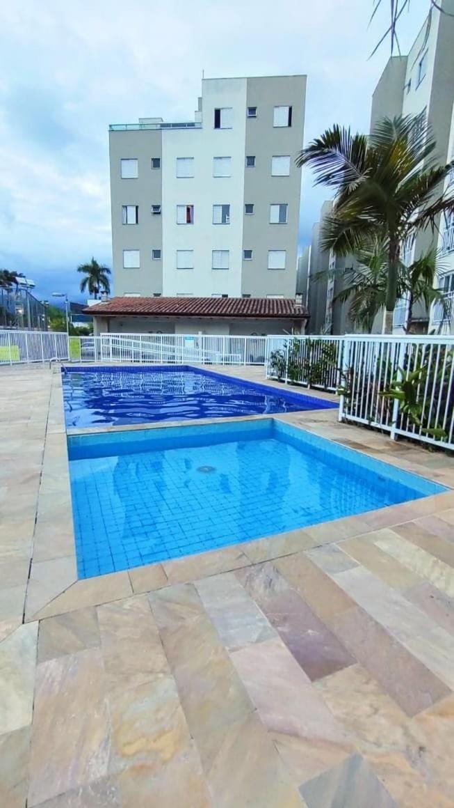 Apartamento Com Piscina Churrasqueira Em Ubatuba公寓 外观 照片